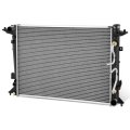 Auto Dynasty Radiator For 2010-2012 Genesis Coupe 3 8l Dpi 13151 Factory Style 1-row Cooling Black 