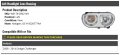 Left Driver Side Headlight Lens Housing For Halogen Bulb Type Compatible With 2008-2014 Dodge Challenger