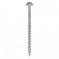Trend Pocket Hole Screws For Softwoods 63mm Long Pack Of 200 Coarse Self-cutting Threaded Square Drive Ph 8x63 200c