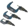 Igaging 0-3 Digital Electronic Outside Micrometer Set 0-1 1-2 2-3 Large Lcd