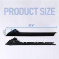 Carmocar A-pillar Windshield Molding Front Right Trim Outer Inner Replacement For Ford Explorer 4 Door Utility 2011-2019