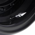 Circuit Performance Vc6 Series Silver Aluminum Spiked Valve Stem Caps Set Of 4