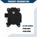 Hihaha No 8710607080 Hvac Heater Blend Door Actuator For Toyota Avalon 2000-2004 Front Ac Temperature Durable 1 Pcs Black