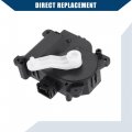 Hihaha No 8710607080 Hvac Heater Blend Door Actuator For Toyota Avalon 2000-2004 Front Ac Temperature Durable 1 Pcs Black