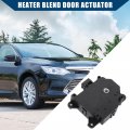 Hihaha No 8710607080 Hvac Heater Blend Door Actuator For Toyota Avalon 2000-2004 Front Ac Temperature Durable 1 Pcs Black