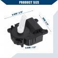 Hihaha No 8710607080 Hvac Heater Blend Door Actuator For Toyota Avalon 2000-2004 Front Ac Temperature Durable 1 Pcs Black