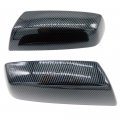 Erush Carbon Fiber Print Door Mirror Cover Overlay Designed For 2014-2018 Silverado Sierra 1500 2500 3500 