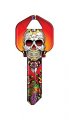 Key Kw1-29 Painted Skull By Hy-ko Mfrpartno 16010kw1-29 