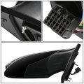 Hy1321223 Factory Style Passenger Right Side Mirror Manual Folding Power Adjust Heated Glass Turn Signal Compatible With Sonata