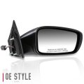 Hy1321223 Factory Style Passenger Right Side Mirror Manual Folding Power Adjust Heated Glass Turn Signal Compatible With Sonata