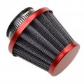 35mm Motorcycle Red Air Filter For 50cc 70cc 90cc 110cc 125cc Atv Quad Go Kart Pit Dirt Bike Parts 