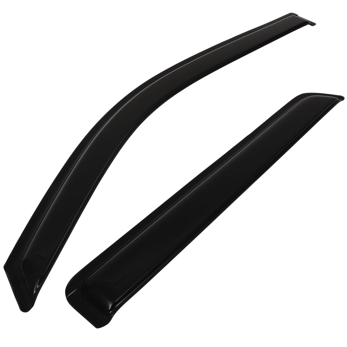 Side Window Deflectors Rain Guards For 2002 2009 Chevrolet Trailblazer And 2003 Blazer 4 Piece Set With Smoked Tint 3m Adhesive