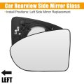 Car Left Side Rearview Heated Mirror Glass With Backing Plate For Nissan Qashqai 2007-2014 No 96366jd01b