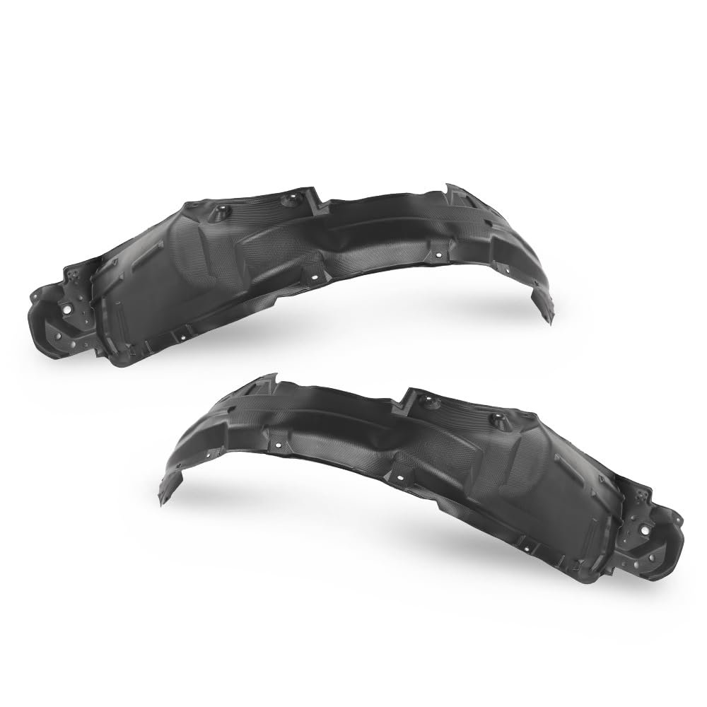 Front Inner Fender Liner Set For Toyota Rav4 2013 2018 Left And Right Pair Black Pe Plastic 538760r060 538750r060 To1248171