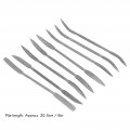 8pcs Wood Files And Rasps Double Ended Riffler Rasp Set File For Woodworking