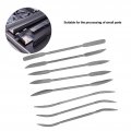 8pcs Wood Files And Rasps Double Ended Riffler Rasp Set File For Woodworking