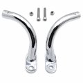 Httmt- Saddlebag Guard Eliminator Brackets Support Removal Guards For 2009-2013 Touring Electra Glide Flht P N Tghd-sg012-cd