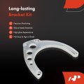 A-premium Polished Aluminum Alternator Bracket Kit Compatible With Chevy Big Block 396 427 454 Engines Long Water Pump