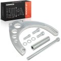 A-premium Polished Aluminum Alternator Bracket Kit Compatible With Chevy Big Block 396 427 454 Engines Long Water Pump