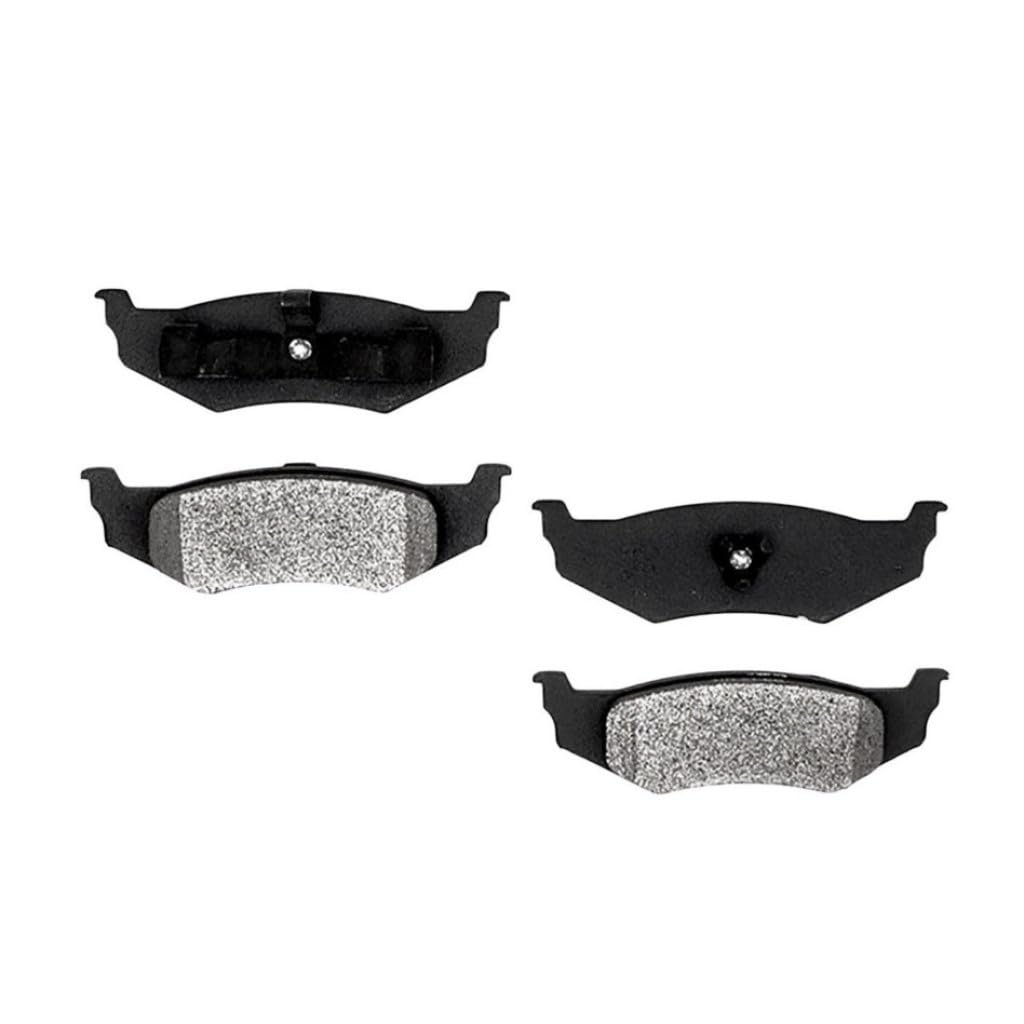 Rear Disc Brake Pads For Chrysler Pt Cruiser 2003 To 2009 Silver Series Semi Metallic Olx Acd14d782mh Cl360a58