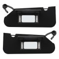 Left Right Sides Sun Visors Withroof Fit For 2005 2006 2007 2008 2009 2010 2011 2012 2013 Chevrolet Corvette Sun Car Windshield 