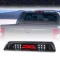 Led 3rd Brake Light For 2007-2018 Toyota Tundra High Mount Thrid Tail Cargo Clear Lens Black Housing 