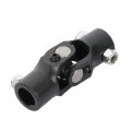 3 4 In Dd V Triangle Single Steering U Joint Shaft 96mm Black Steel Universal Coupling 35 Degrees Working Angle Coupler