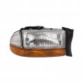Halogen Headlight For Dodge Dakota 1998 To 2004 And Durango 2003 Right Passenger Side Headlamp With Bulbs Dot Sae Compliant 