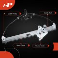 A-premium Power Window Regulator Without Motor Compatible With Mazda 3 Sport 2014-2018 Hatchback Sedan Front Left And Right