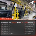 A-premium Power Window Regulator Without Motor Compatible With Mazda 3 Sport 2014-2018 Hatchback Sedan Front Left And Right