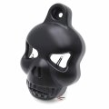 Httmt- 1992-2014 H-d Motorcycles Black Led Skull Cowbell Horn Cover Compatible With Stock Cowbell And All V-rod S P N