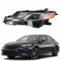 81150-06c40 To2502255 Black Housing Left Front Led Projector Headlights Lights Lamps Driver Side Replacement For 2018 2019 