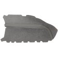 Gray Leather Center Console Armrest Lid Cover For Honda Pilot 2009 To 2015 Microfiber Replacement Wrap Easy Clean Finish