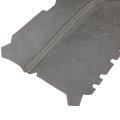 Gray Leather Center Console Armrest Lid Cover For Honda Pilot 2009 To 2015 Microfiber Replacement Wrap Easy Clean Finish
