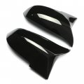 Ecotric Door Mirror Caps Side Covers Compatible With Bmw F20 F21 F23 F30 F31 F32 F33 F34 F36 F87 X1 E84 Glossy Black Rearview