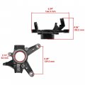 Caltric 51200-hp0-b00 51250-hp0-b00 Front Right And Left Knuckle Assembly Compatible With Honda