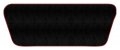 Red Edge Custom Fit Small Cargo Trunk Carpet Mat Black For Mercedes-benz 300sl 1993 1992 1991 1990 