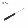 Uxcell Mini Slotted Screwdriver 2 0mm Flat Head For Watch Eyeglasses Metal Buckle Electronics Repair 10 Pcs