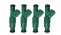 Wgl Set 4 Fuel Injector For 1999-2000 Vw Beetle 8l 1 8t 42lb 440cc 0280155968 0280156127 M-9593-f302