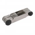 Aexit 0 25mm-6mm Metric Measuring Tools 4g-62g Whitworth Screw Thread Pitch Measure Gauge Silver Tone Model 79as415qo326