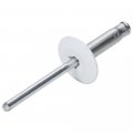 Lg Hd Rivet 250pk White Flange Type Alum Mandrel All18061 