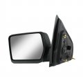 Chibiansong 1pc Left Driver Side Textured Black Power Non-heated Operate Manual Folding Exterior Door Rear View Mirror Extended