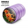 Colorful Tropical Plants Valve Stem Caps For Tire Rim Wheel Aluminum Purple