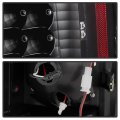 2002-2006 Cadillac Escalade Esv Black Bezel Led Tail Brake Light Housing Lamp Assembly Driver And Passenger Side Replacement 
