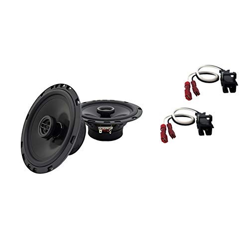 Harmony Audio Bundle For 2006-2010 Hummer H3 Ha-r65 New Rear Door Speaker Replacement Upgrade With Ha-724568 Factory Harness
