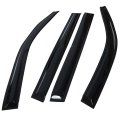 Window Visors Sun Rain Guards For Highlander 2001 2007 Deflectors Car Vent Shade Replacement 4 Pack Abs Plastic Side Wind