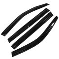 Window Visors Sun Rain Guards For Highlander 2001 2007 Deflectors Car Vent Shade Replacement 4 Pack Abs Plastic Side Wind