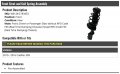 Marketplace Auto Parts Front Strut And Coil Spring Assembly Compatible With 2010-2016 Cadillac Srx Without Rpo Code F45 Real