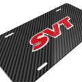 Ipick Image Made For Ford Svt Black Carbon Fiber Look Graphic Special Aluminum Metal License Plate