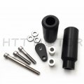 Httmt For 2005-2006 Kawasaki Zx 6r Zx-6rr 636 No Cut Frame Slider Crash Protector Black P N Mt219-046-bk